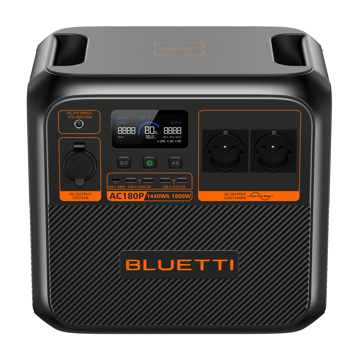 BLUETTI AC180P | 1.800W 1.440Wh