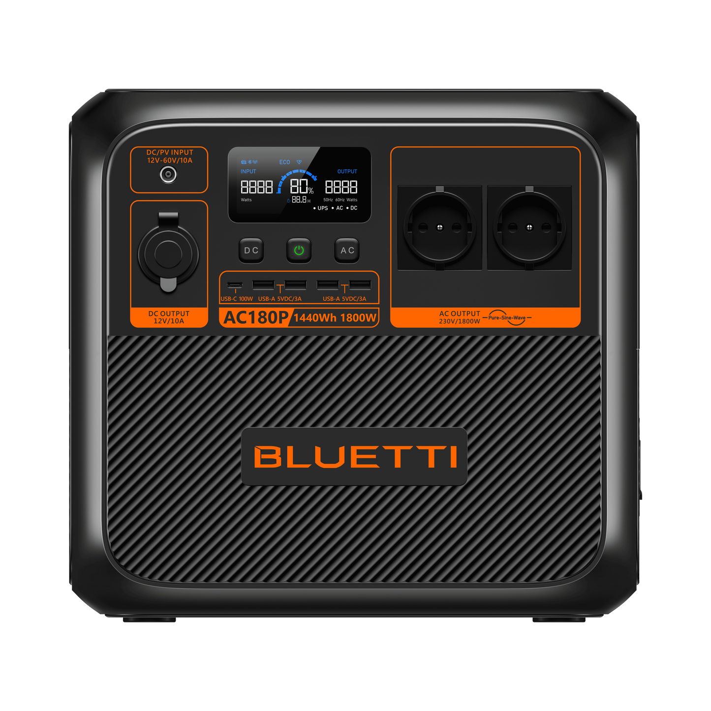 BLUETTI AC180P | 1.800W 1.440Wh
