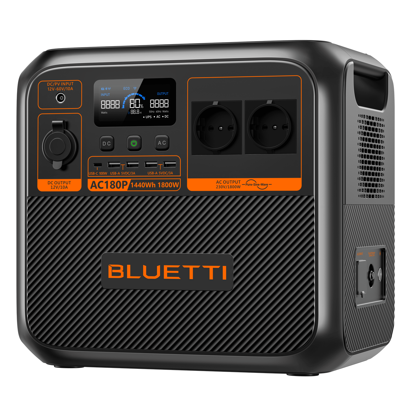 BLUETTI AC180P | 1.800W 1.440Wh