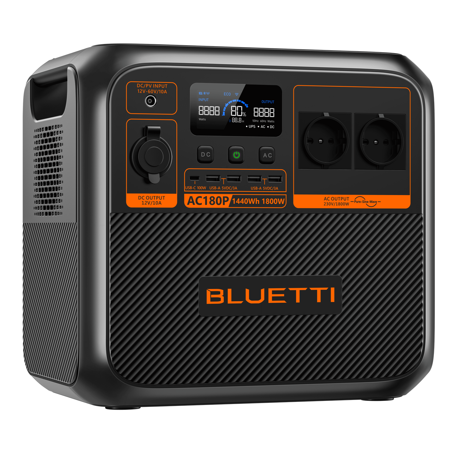 BLUETTI AC180P | 1.800W 1.440Wh
