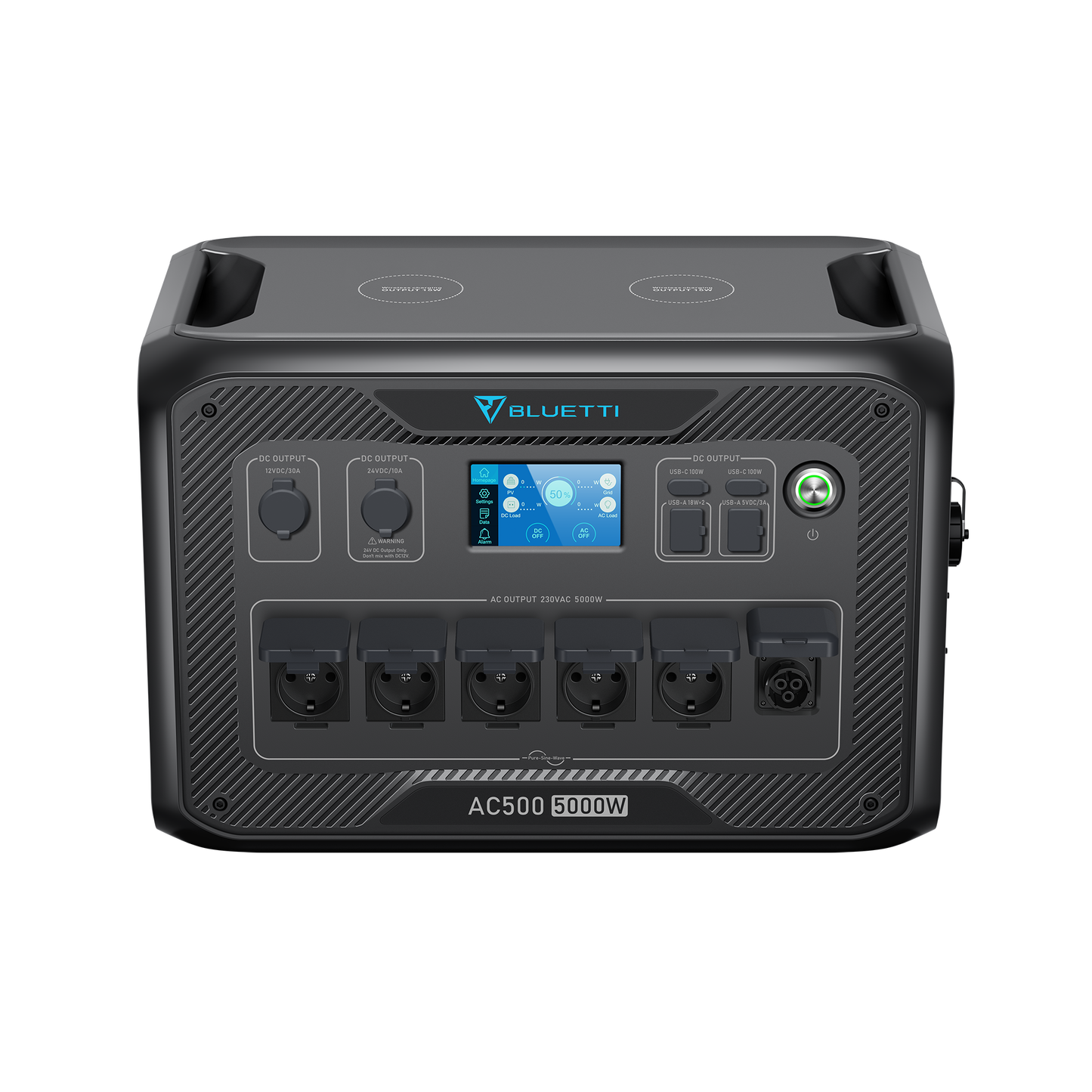 BLUETTI AC500 | 5.000W 3.072 Wh (Necesita batería B300S)