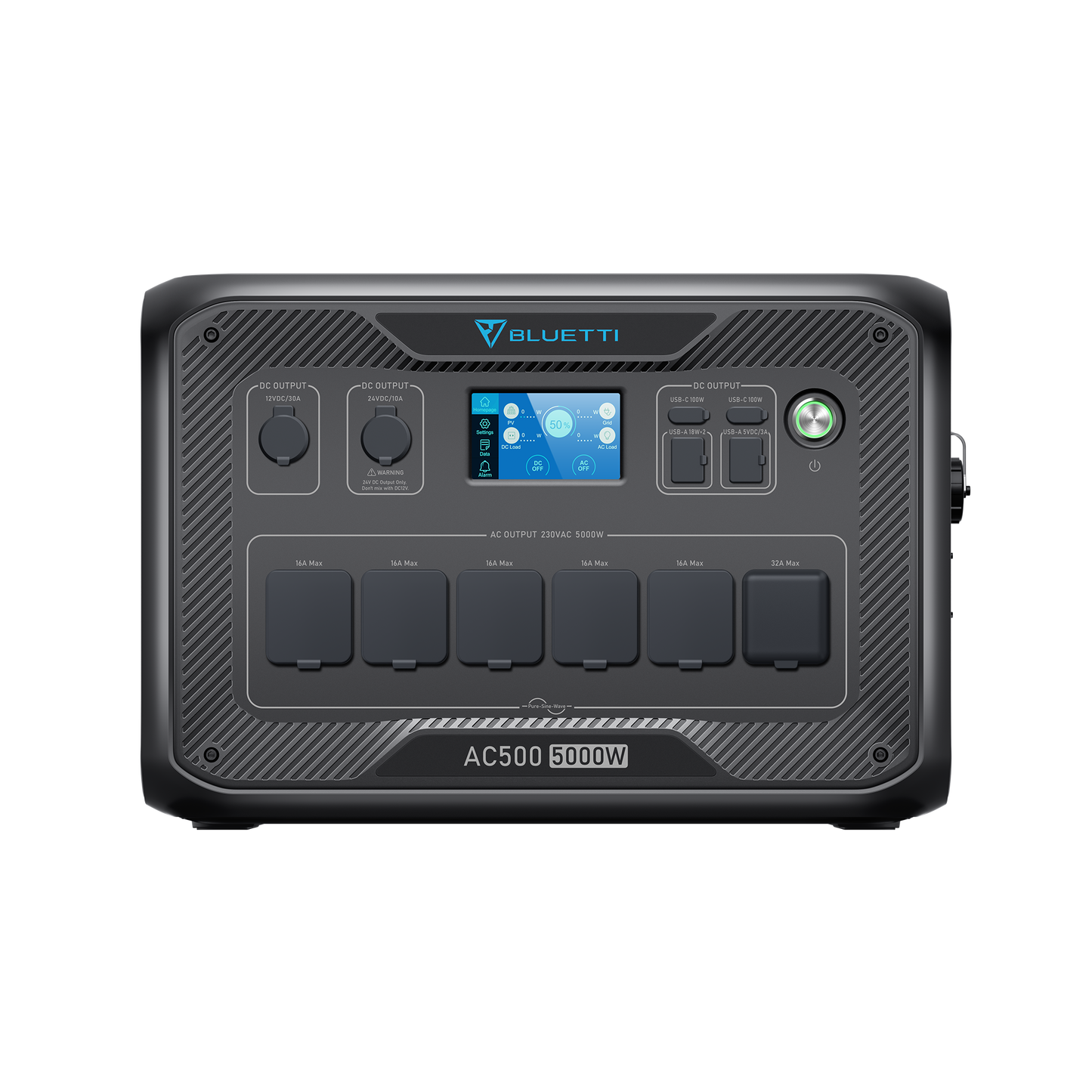 BLUETTI AC500 | 5.000W 3.072 Wh (Necesita batería B300S)