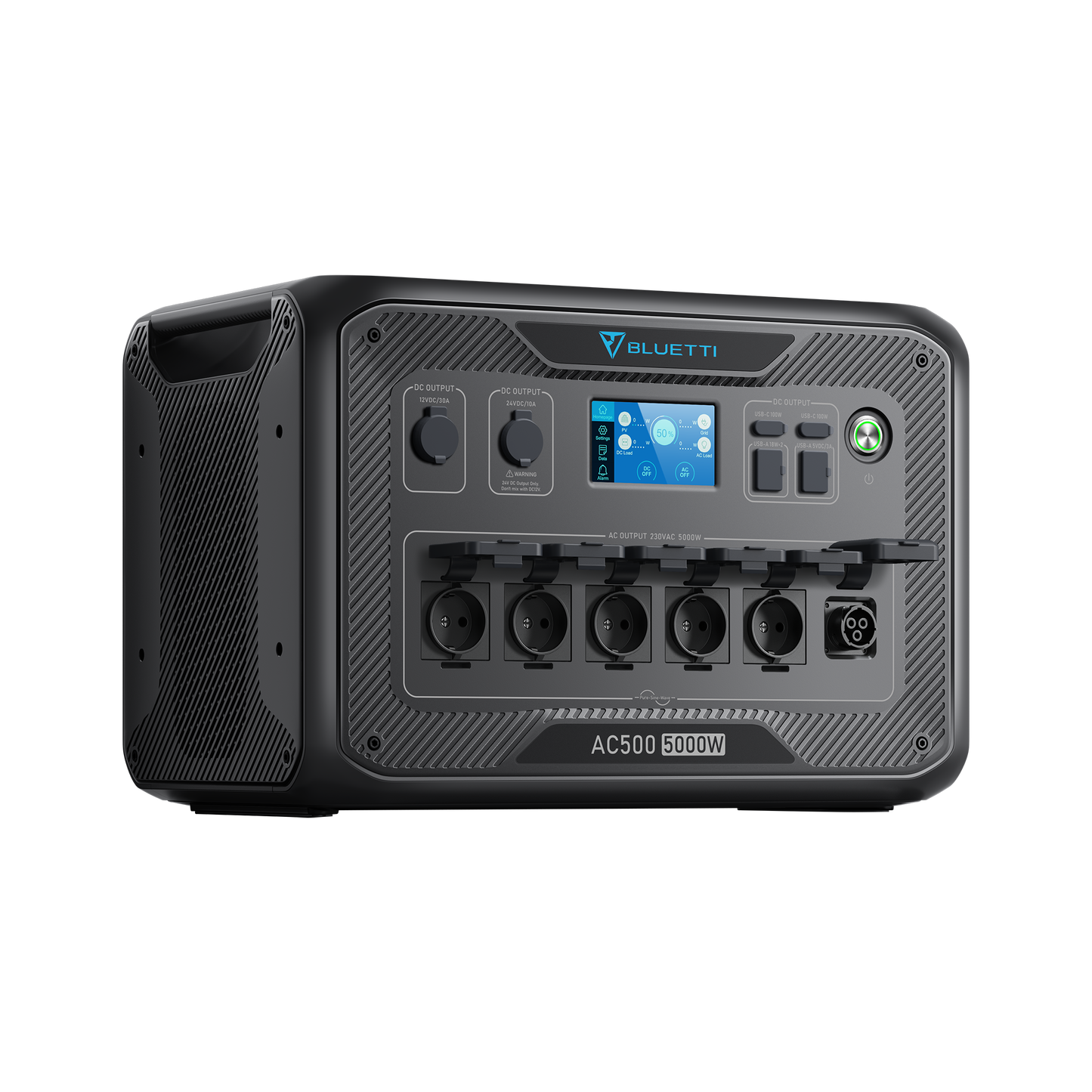 BLUETTI AC500 | 5.000W 3.072 Wh (Necesita batería B300S)