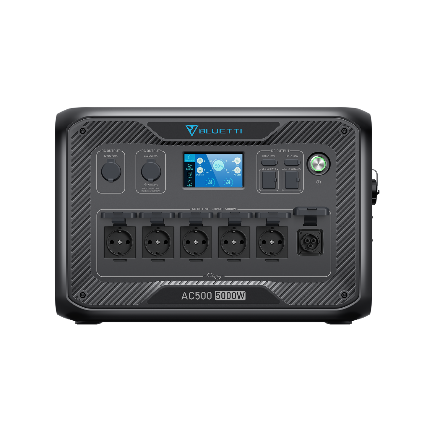 BLUETTI AC500 | 5.000W 3.072 Wh (Necesita batería B300S)