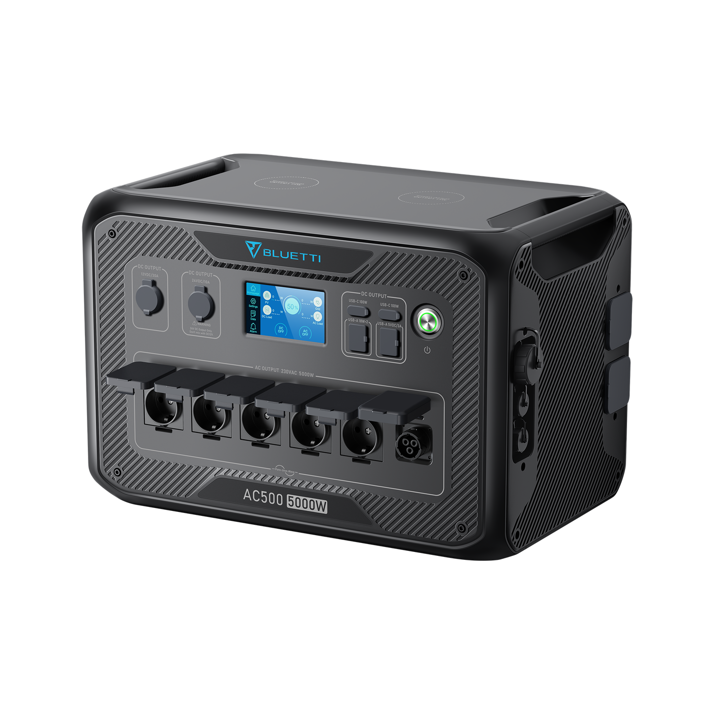 BLUETTI AC500 | 5.000W 3.072 Wh (Necesita batería B300S)